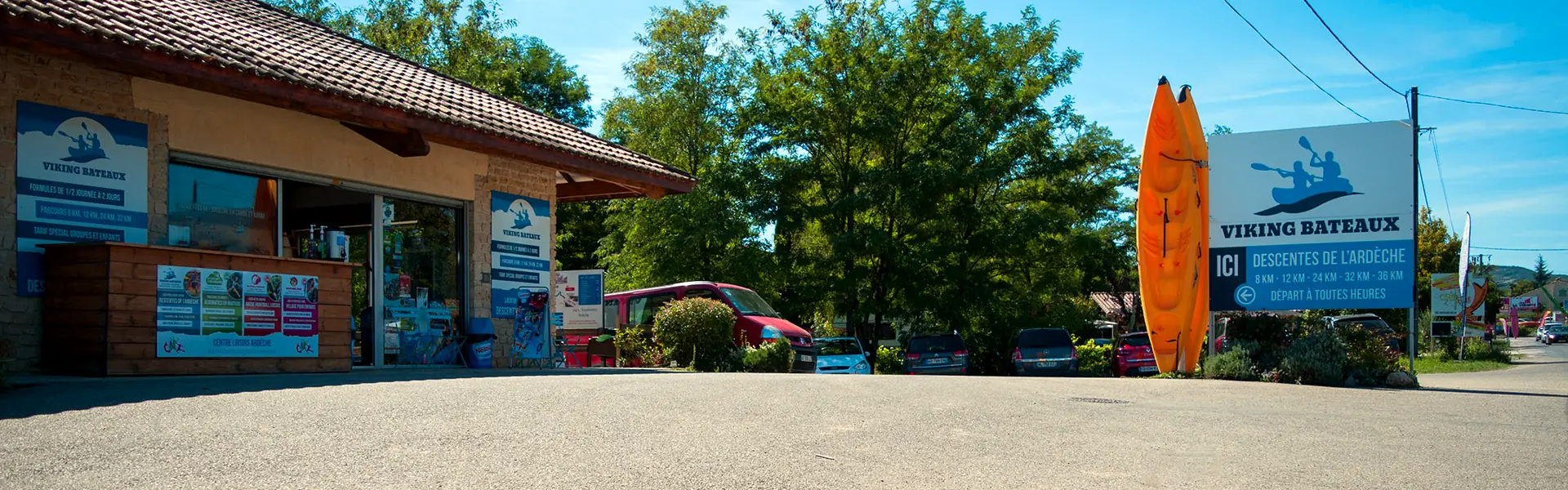 Viking Bateaux, canoe rental in Vallon-Pont-d'Arc